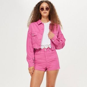 High Waisted Topshop Mom Shorts